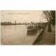 carte postale ancienne 92 SURESNES. Garage des Yachts du Bois de boulogne 1910. Carte papier glace en l'état...