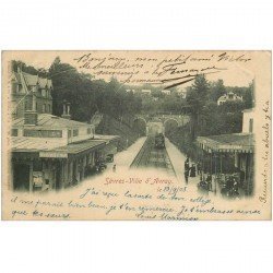 92 SEVRES. Train entrant en Gare de la Ville d'Avray 1903