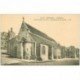 carte postale ancienne 92 SEVRES. L'Eglise et la rue du Château animation