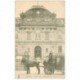 carte postale ancienne 92 SEVRES. Fiacre devant l'Entrée de la Manufacture 1905