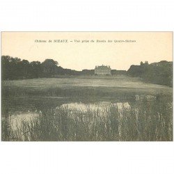 carte postale ancienne 92 SCEAUX. Bassin des Quatre Statues au Château