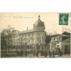 carte postale ancienne 92 SAINT CLOUD. Pavillon bleu à l'Entrée du Parc