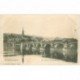 carte postale ancienne 92 SAINT CLOUD. Le Pont vers 1900