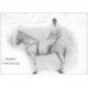 carte postale ancienne 92 SAINT CLOUD. Charly le Jockey anglais d'Epson. Cirque Lambert 1909