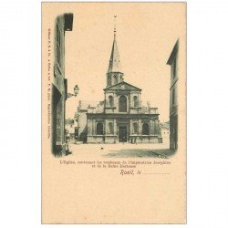 carte postale ancienne 92 RUEIL MALMAISON. Eglise avec Tombeaux Impératrice et Reine Hortense