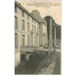 carte postale ancienne 92 RUEIL MALMAISON. Château ancienne Résidence Reine Empereur les Obélisques