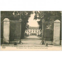 carte postale ancienne 92 RUEIL MALMAISON. Château Grille d'Honneur