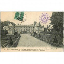 carte postale ancienne 92 RUEIL MALMAISON. Château Façade Est 1915