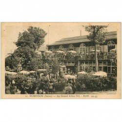 carte postale ancienne 92 ROBINSON. Soirée de Bal au Grand Arbre 1930