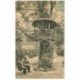 carte postale ancienne 92 ROBINSON. Buveurs de Picon bière sous l'Arbre des Roches 1906