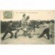 carte postale ancienne 92 ROBINSON. Animal récalcitrant 1907. Mule, âne, mulet, ânesse.