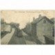 carte postale ancienne 92 PUTEAUX. Train locomotive à vapeur dans la Gare 1912