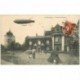 carte postale ancienne 92 PUTEAUX. Moulin des Gibets et Aéroplane
