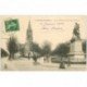 carte postale ancienne 92 NEUILLY SUR SEINE. Eglise Saint Pierre et Statue de Perronet 1914