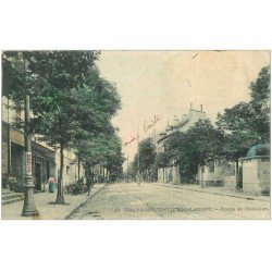 carte postale ancienne 92 MONTROUGE GRAND. Route de Chatillon 1907