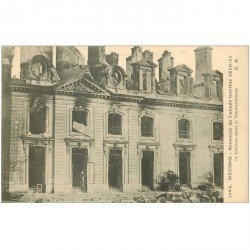 carte postale ancienne 92 MEUDON. Le Château après le Bombardement