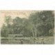 carte postale ancienne 92 MEUDON. Forêt. La Pêche aux Grenouilles Etang de Trivaux. Timbre Taxe 1905