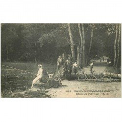 92 MEUDON.-CLAMART. Pêcheurs à l'Etang de Trivaux