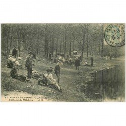 92 MEUDON. CLAMART. L'Etang de Villebon dans le Bois 1906.