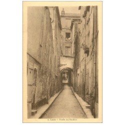 carte postale ancienne 02 LAON. Ruelle des Neufliers