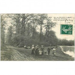 carte postale ancienne 92 MEUDON. Bois Clamart. Etang de Ponceaux Route des Bruyères de Sèvres