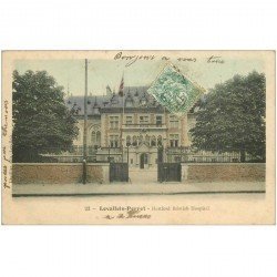 carte postale ancienne 92 LEVALLOIS PERRET. Herford British Hospital 1907