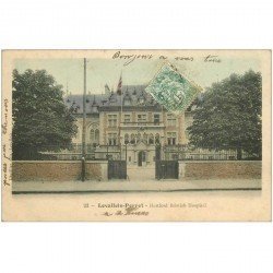 carte postale ancienne 92 LEVALLOIS PERRET. Herford British Hospital 1907