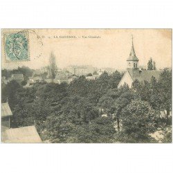 carte postale ancienne 92 LA GARENNE. Vue générale vers 1906