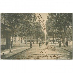 92 LA GARENNE BEZONS. Buvette Tabac au Rond Point du Centre 1903