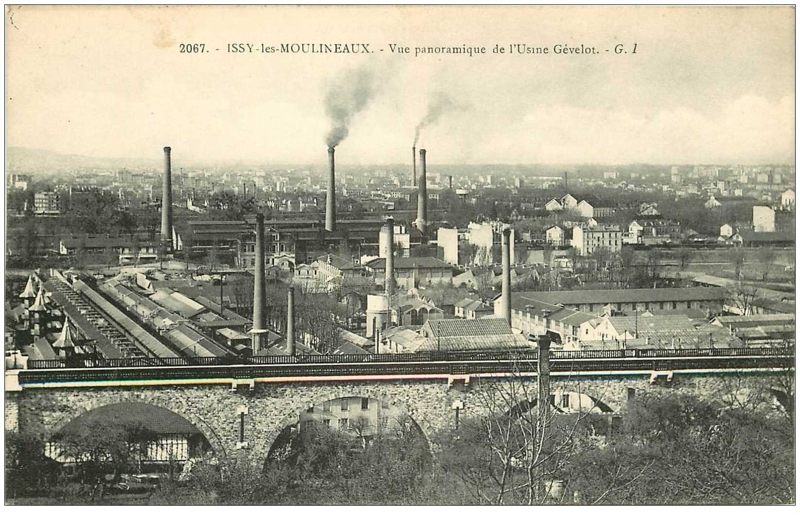 92 ISSY-LES-MOULINEAUX. Usine Gévelott
