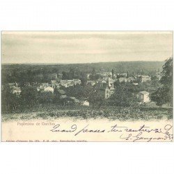 carte postale ancienne 92 GARCHES. Panorama 1902