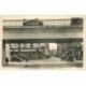 carte postale ancienne 92 COURBEVOIE. Le Pont Rue de Bezons et Tabac de la Gare
