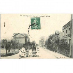 carte postale ancienne 92 COLOMBES. Rue Théodule Ribot