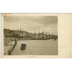 carte postale ancienne 14 TROUVILLE. Le Marché