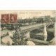 carte postale ancienne 92 CLICHY. Port et Usine à Gaz près du Nouveau Pont 1927