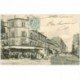 92 CLICHY. Attelage livraison de boissons sur la rue du Bois 1905