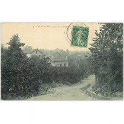 carte postale ancienne 92 CLAMART. Un coin des Galvents 1910. Entame pli coin droit