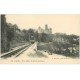 carte postale ancienne 02 LAON. Train Tramway Mont de Vaux