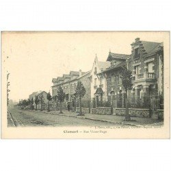 carte postale ancienne 92 CLAMART. Pavillons rue Victor Hugo 1907. Texte verso à lire....
