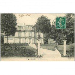 carte postale ancienne 92 CHAVILLE. Hôtel de Ville 1911