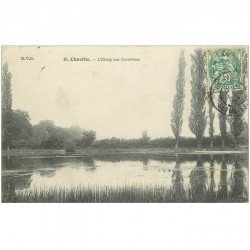 carte postale ancienne 92 CHAVILLE. Etang des Ecrevisses 1907