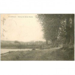 carte postale ancienne 92 CHAVILLE. Etang de Brise Miche 1903