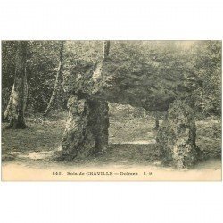 carte postale ancienne 92 CHAVILLE. Dolmen au Bois