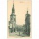 carte postale ancienne 92 CHATILLON. Mairie et Eglise vers 1900