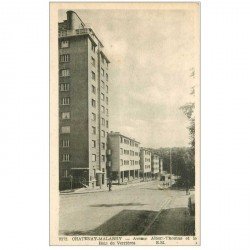 carte postale ancienne 92 CHATENAY MALABRY. Avenue Albert Thomas et Bois de Verrières