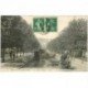 carte postale ancienne 92 BOULOGNE SUR SEINE. Fiacres Cours de la Reine 1912