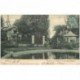 carte postale ancienne 92 BELLEVUE. Rond Point et Bassin Avenue Mélanie 1904