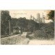 carte postale ancienne 02 LAON. Train Tramway Viaduc du Chemin de Fer (timbre manquant)...