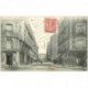 carte postale ancienne 92 BECON LES BRUYERES. Avenue de la Liberté 1907 Café et Ferme de Freneuse