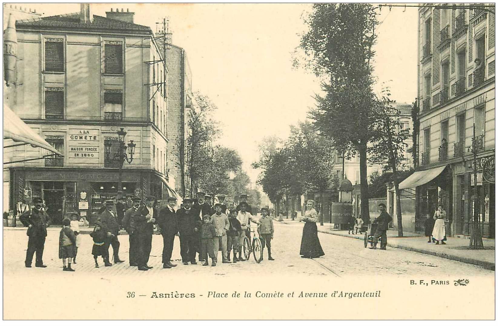 Rue De La Comète Asnières Sur Seine